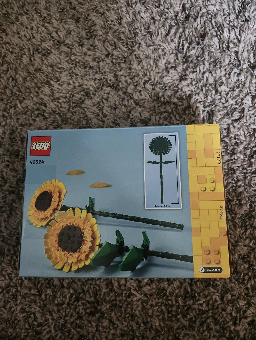LEGO Sunflowers 40524 Building Set - Yellow & Green